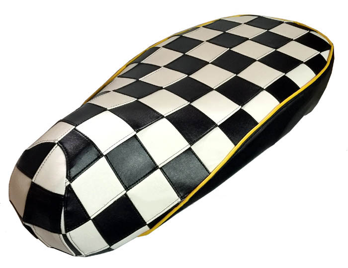 Checkers Vespa Sprint Primavera 50 125 150 Ska Mod seat cover